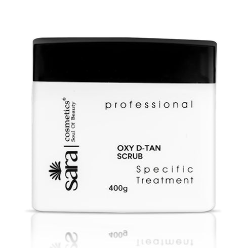 Sara Oxy D-TAN® Scrub for Instant Tan Removal | De-Tan Pack for TAN Removal for Men and Women | Pack of 2 | 400g